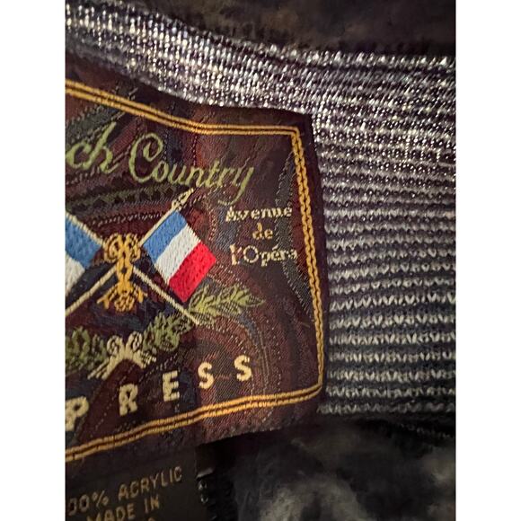 Vintage Y2K  Express French Country fleece jacket L - Picture 7 of 7